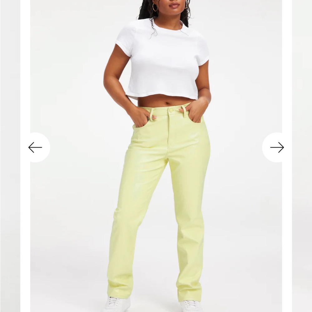 Good American Leather pants